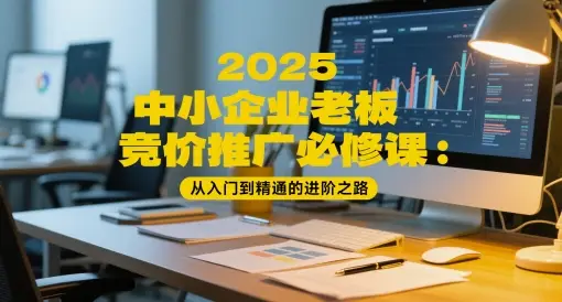 2025中小企业老板竞价推广必修课:从入门到精通的进阶之路 2025中小企业老板竞价推广必修课:从入门到精通的进阶之路