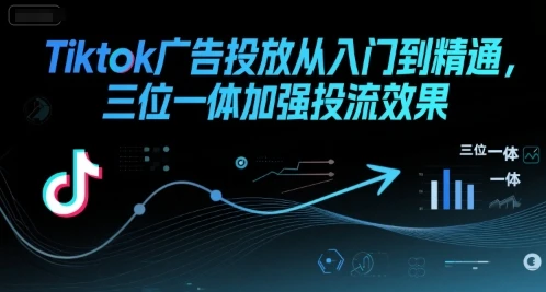 【精】Tiktok广告投放从入门到精通,三位一体加强投流效果 【精】Tiktok广告投放从入门到精通,三位一体加强投流效果
