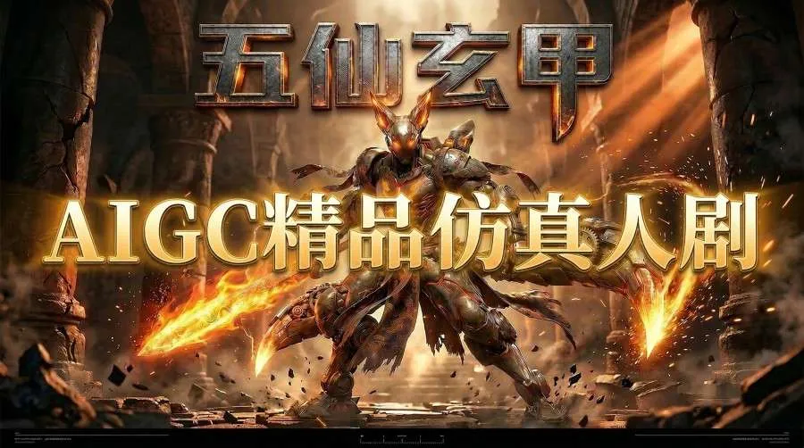 【精】AIGC精品仿真人短剧教学,以五仙玄甲风为例展示保姆级实操教学 【精】AIGC精品仿真人短剧教学,以五仙玄甲风为例展示保姆级实操教学