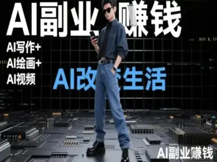 AI改变生活(Ai写作+AI绘画+Ai视频),AI副业挣钱 AI改变生活(Ai写作+AI绘画+Ai视频),AI副业挣钱