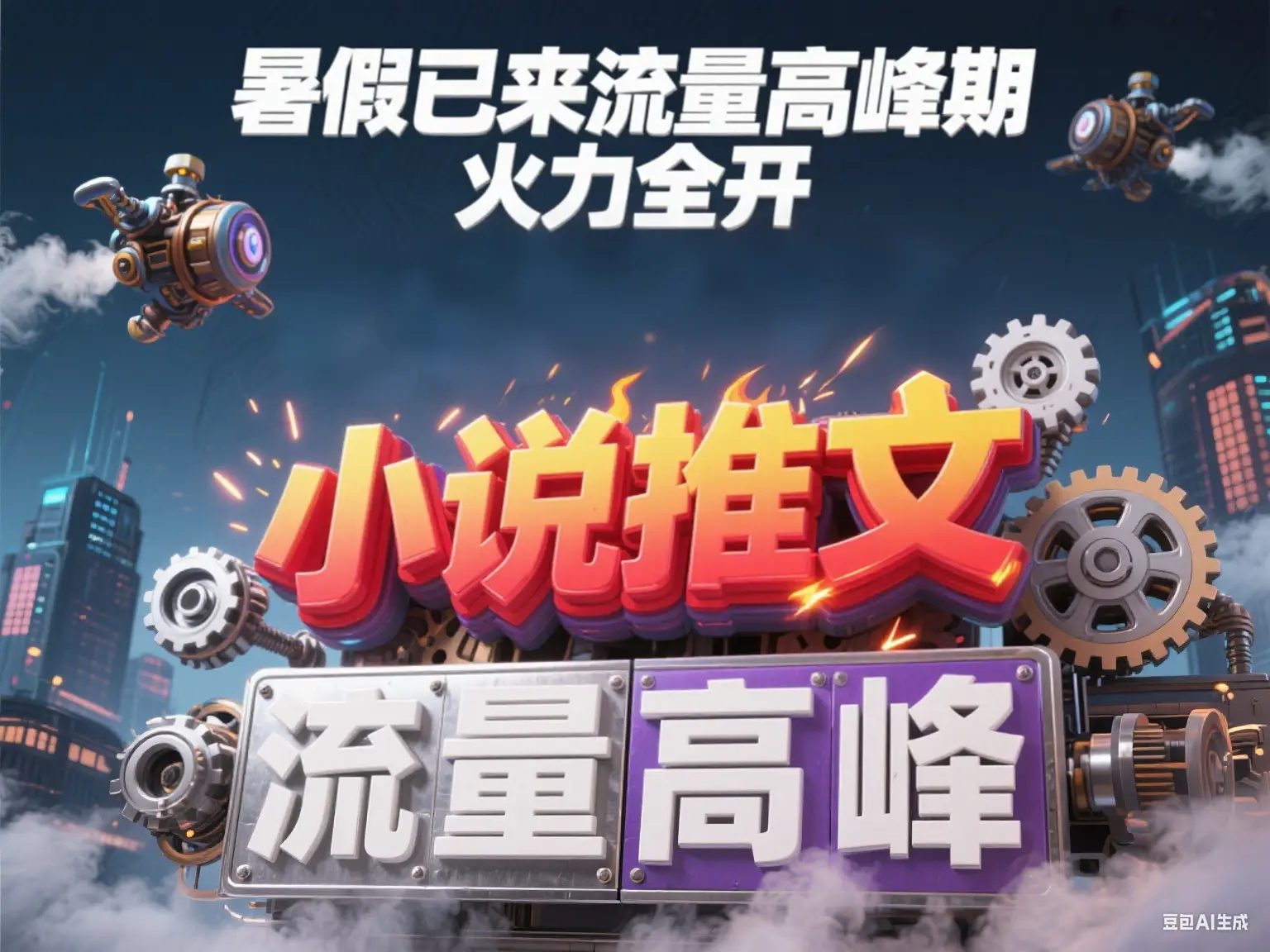 小说推文 暑假已来流量 高峰 火力全开 小说推文 暑假已来流量 高峰 火力全开