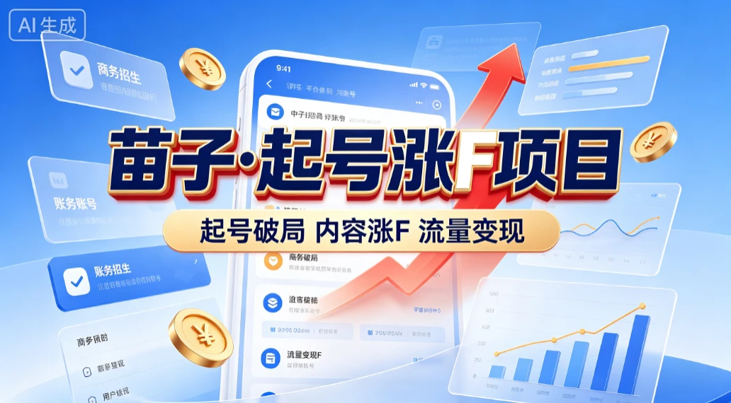 【精】苗子起号涨粉实战变现训练营,多类目零基础爆款起号、精准起号节奏、新手稳涨粉可落地变现全课 【精】苗子起号涨粉实战变现训练营,多类目零基础爆款起号、精准起号节奏、新手稳涨粉可落地变现全课