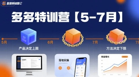 【精】多多特训营【5-7月】产品决定上限,方法决定下限,各种玩法技巧落地实操 【精】多多特训营【5-7月】产品决定上限,方法决定下限,各种玩法技巧落地实操