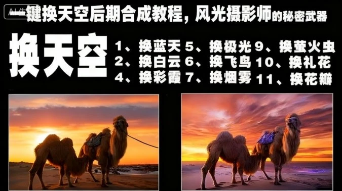 【精】一键换天空后期合成教程,风光摄影师的秘密武器 【精】一键换天空后期合成教程,风光摄影师的秘密武器