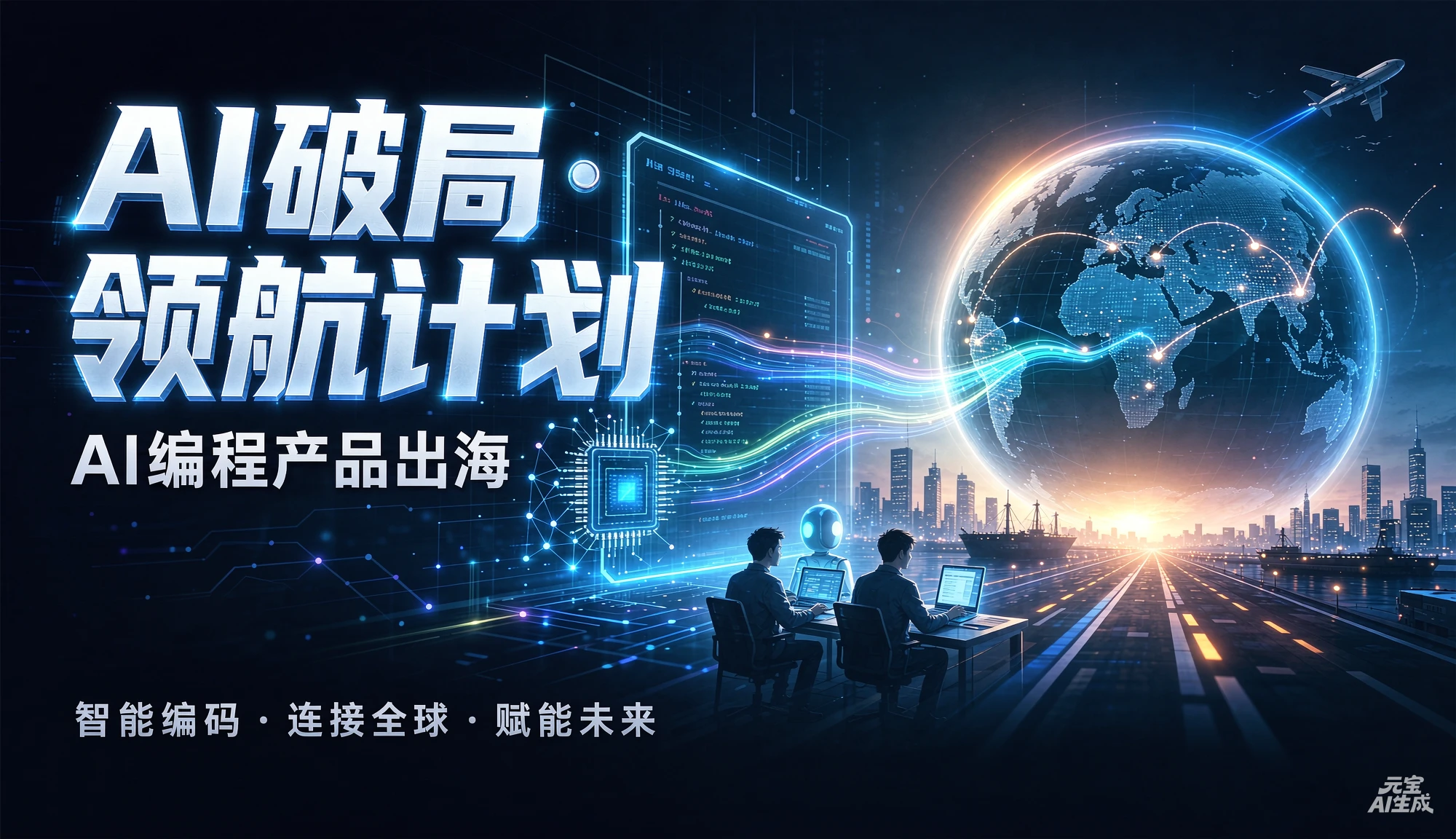 【精】AI破局·领航计划- AI编程产品出海，从技术到全球增长