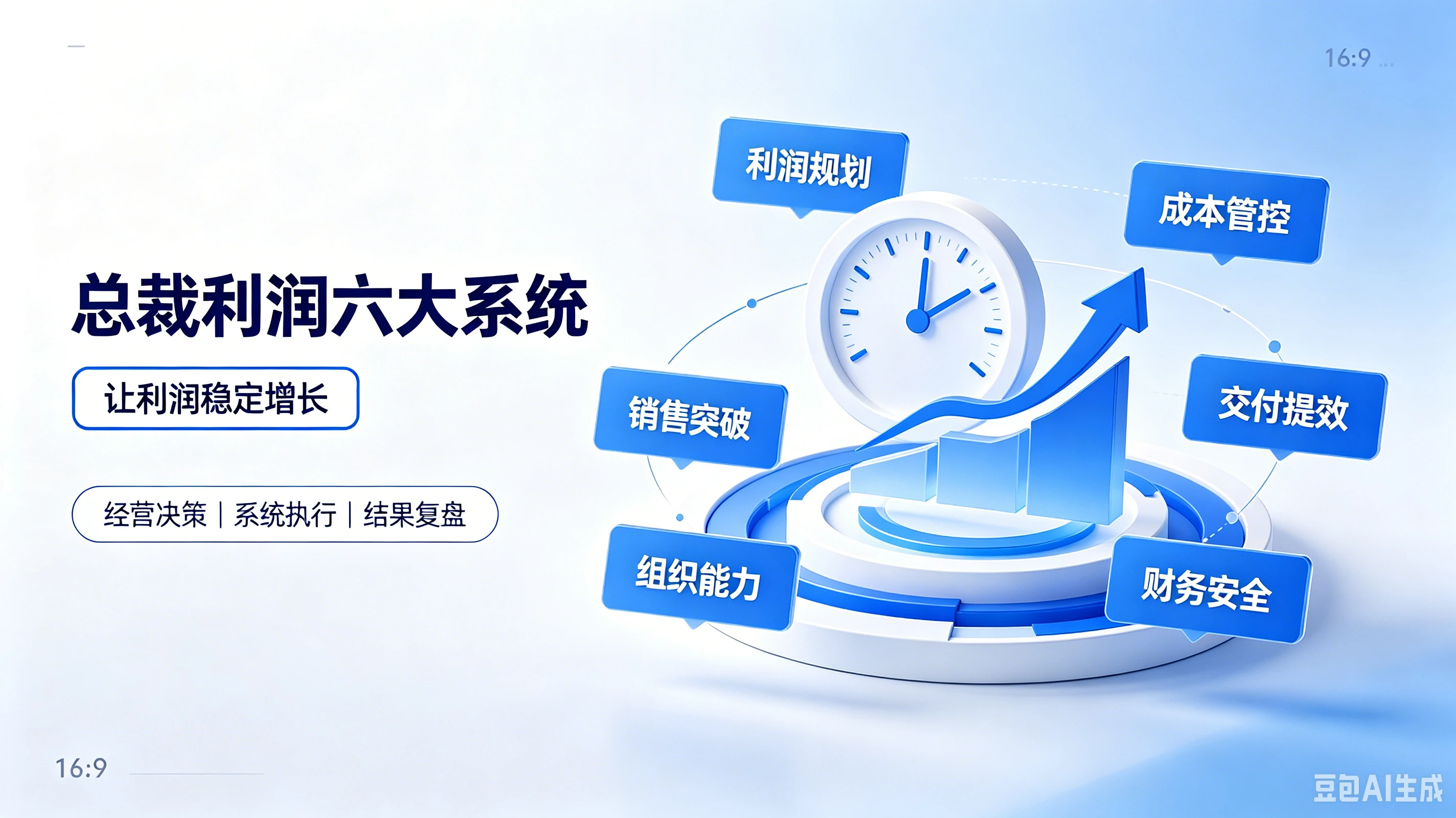 【精】总栽利润六大系统,让利润稳定增长