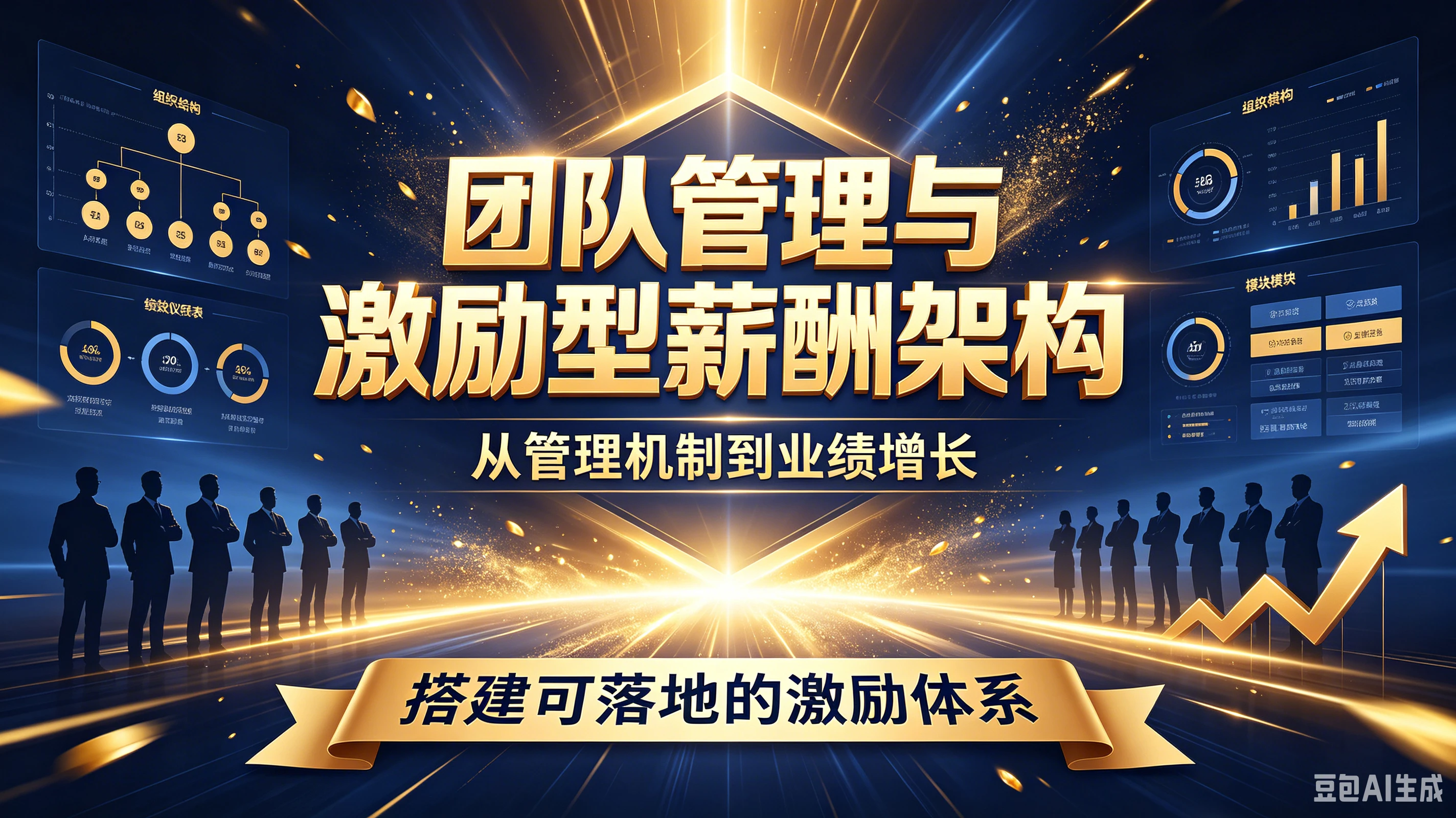 团队管理与激励型薪酬架构，从管理机制到业绩增长，搭建可落地的激励体系